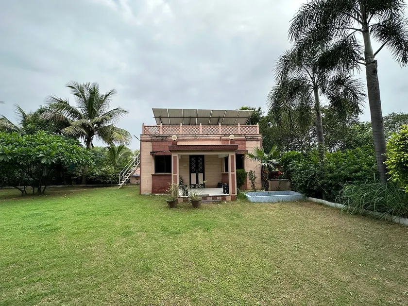 1 BR Farm@AdaniShantigramILawn-Gazebo-Bath-Lounge - Image 1