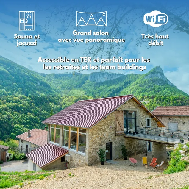 Spa, panoramic view, sauna: La Ressource Malix - Image 1