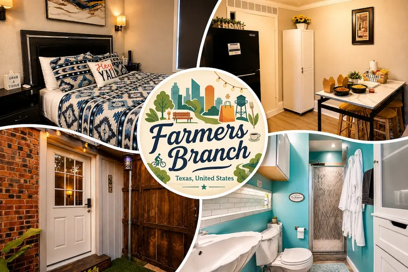 Farmers Branch Stay | Near DFW + Love Field | WiFi - Image 1
