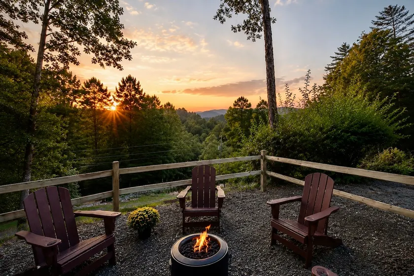 Christmas with Mtn Views, Fire Pit+Fireplace~WiFi! - Image 1