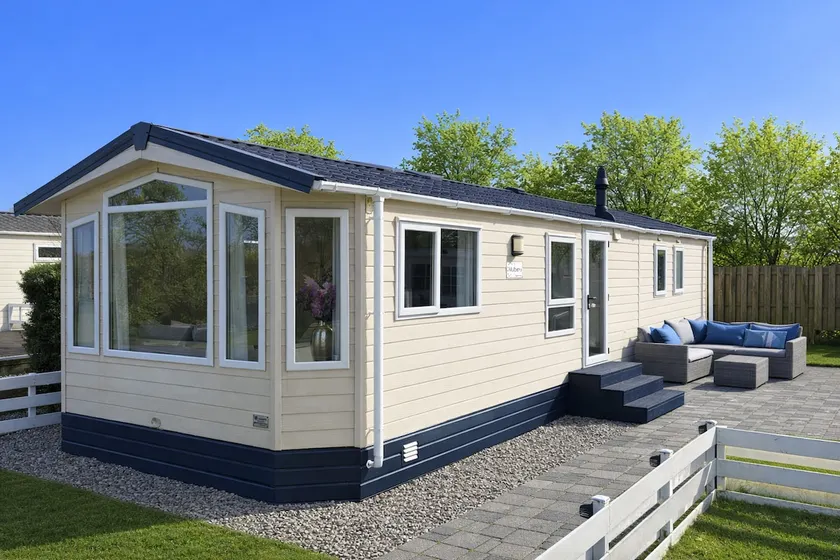 Beautiful Chalet at Camping de Watersnip J207 - Image 1