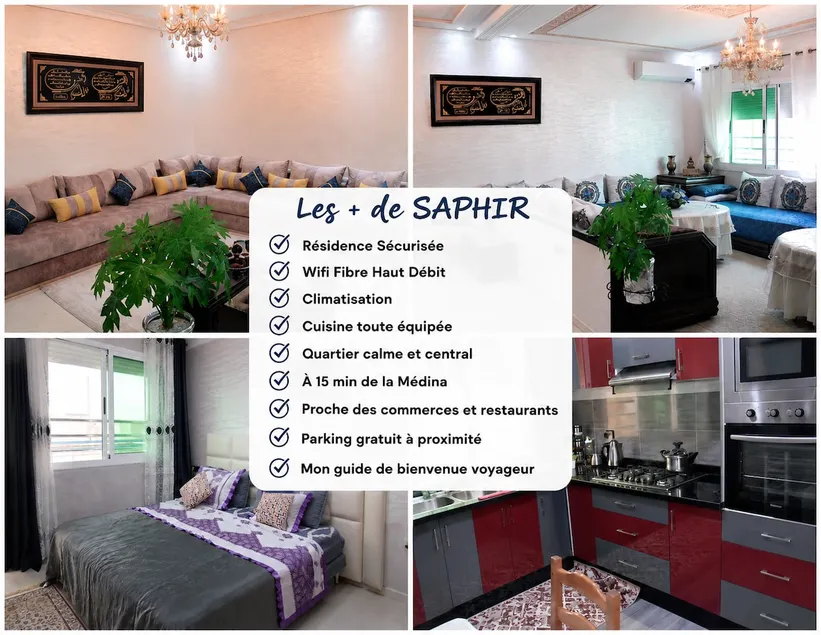 Saphir ｜Rooftop terrace, 2 bedrooms, Parking - Image 1