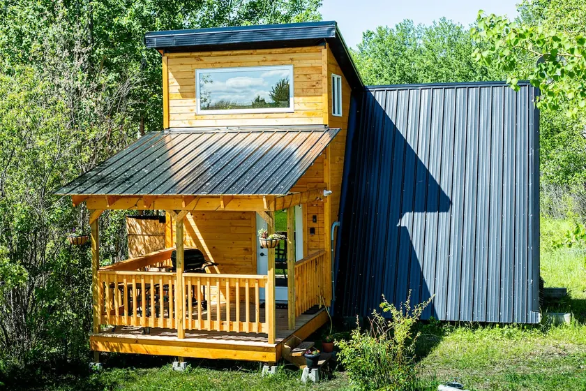 Secluded Tiny A-Frame Cabin with Fire Pit! - Image 1