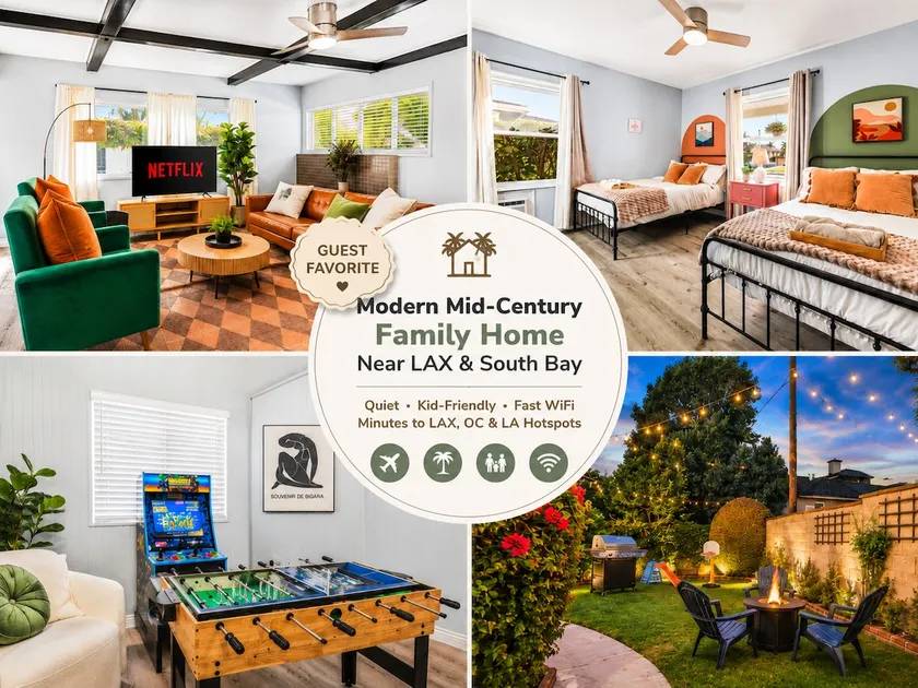 Modern Family Home Near LAX SoFi Beach & Downtown - Image 1