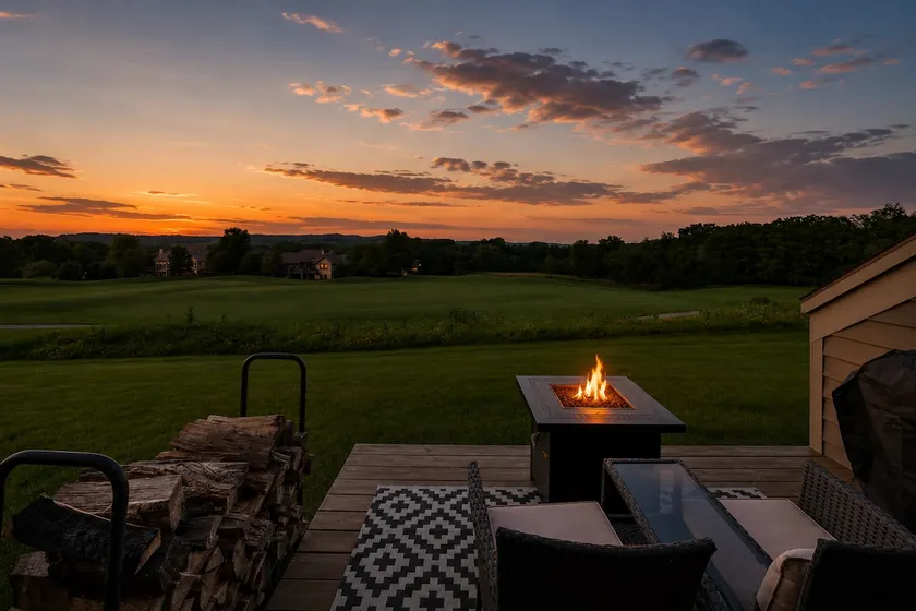 King Suite • Jetted Tub • Fire pit • Golf Views - Image 1