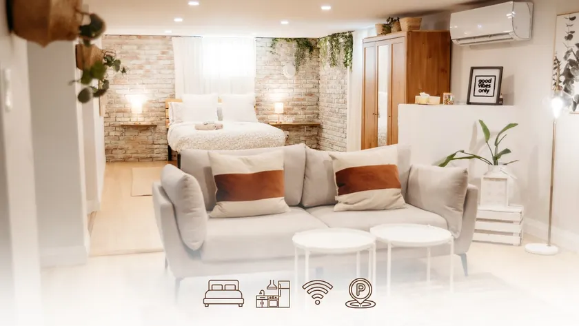 Open-Concept Boho Stay | Warm, Minimal, Relaxing - Image 1