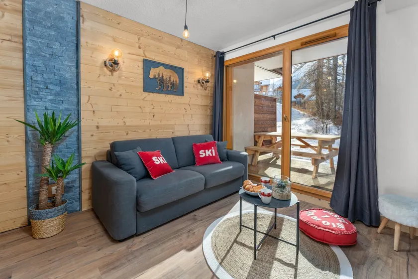 Charming 4p Les Orres 1800/Wifi/Swimming pool/Parking - Image 1