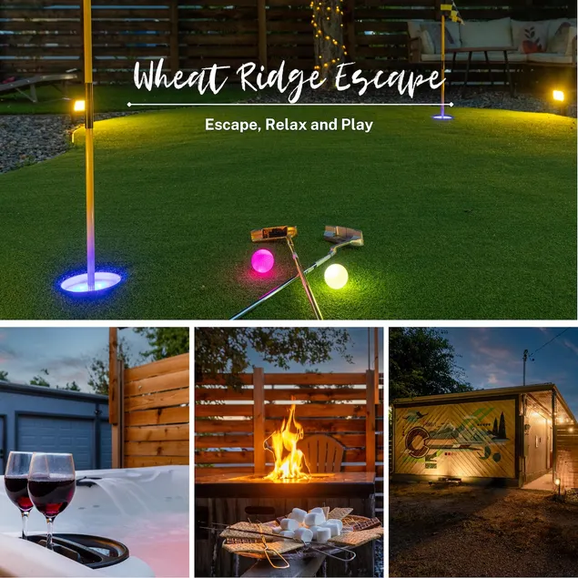 CO Escape! Game Room, Fire Pit, Putt-Putt, Hot Tub - Image 1