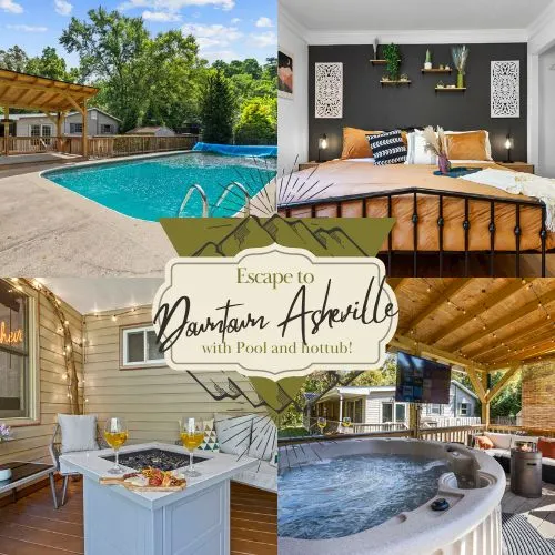 1bd/1ba 2 miles to dwntwn Asheville, hot tub. - Image 1