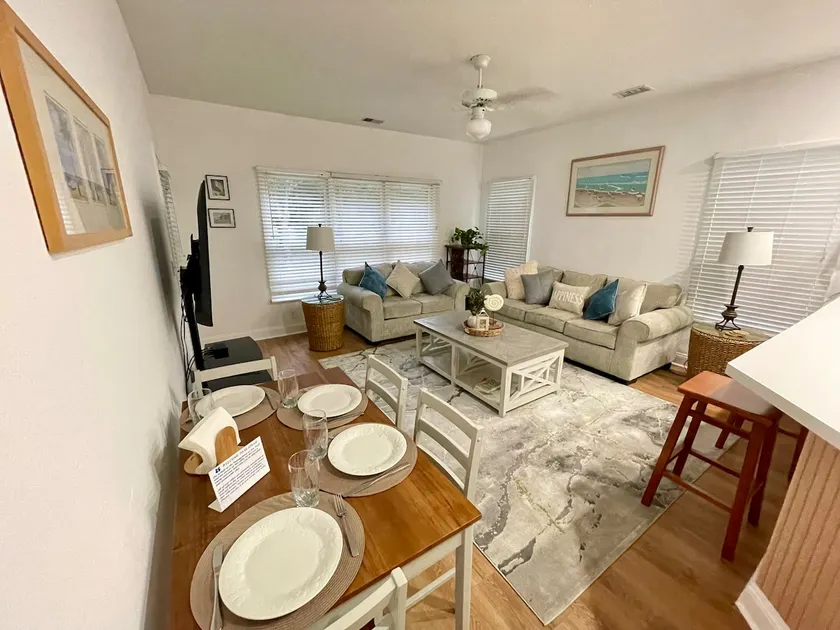 Beach near, golf resort bottom floor full condo. - Image 1