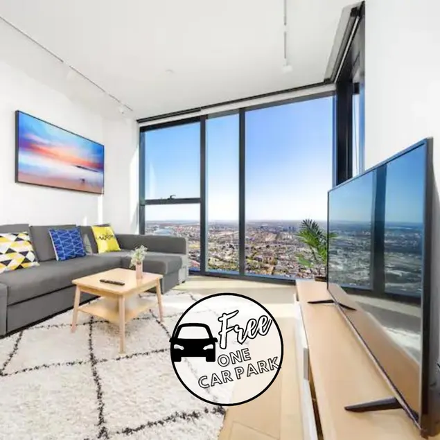 64F Sunset View MelbCBD. 2BR2BA. 6Pax.FreeCarpark - Image 1