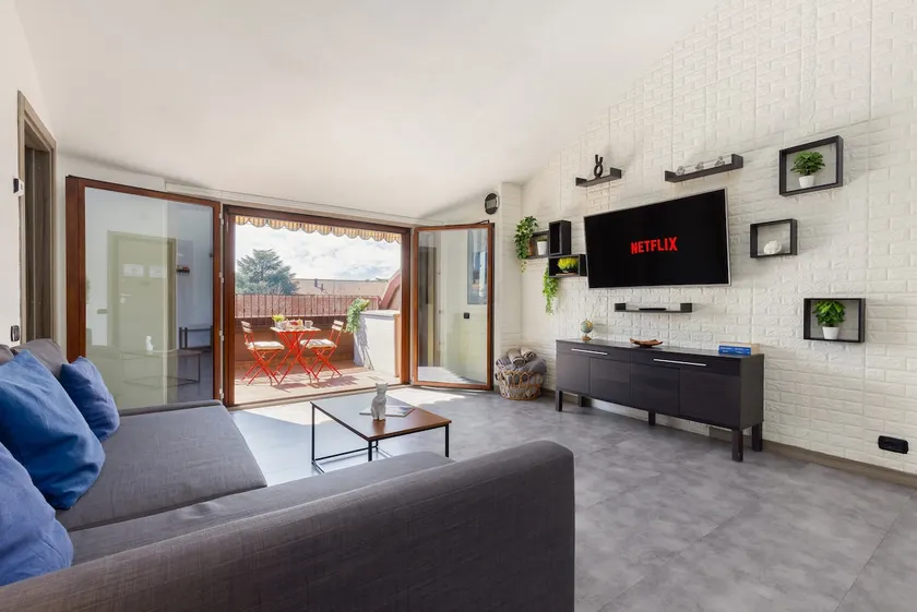 [8Min Airport Orio Al Serio] Luxury Penthouse Terrace - Image 1