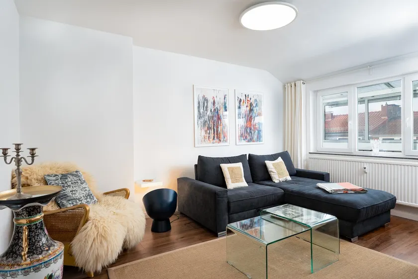 Penthouse Flat, 2 rooms, Weser, Viertel and town - Image 1