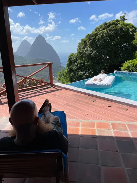 $1MIL PITON VILLA VIEW - COLOMBETTE - Image 1