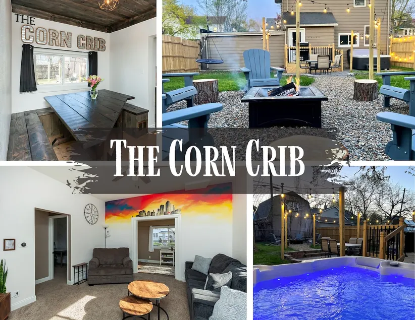 The CORN CRIB: Spa - Game Room - BBQ - Office - DOWNTOWN - Sleeps 14 - Image 1