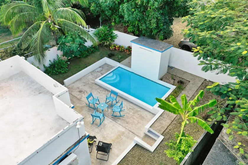 Casa Blanca with pool, tropical garden and rooftop - Image 1