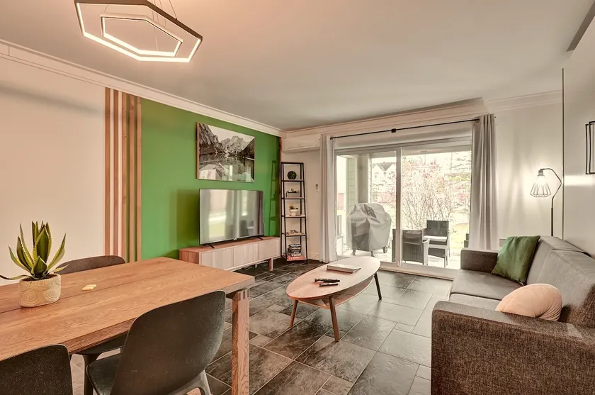 Le Magogois: Cozy condo with king bed - Image 1