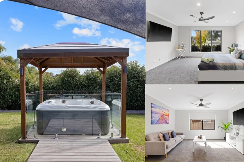Island Luxe Retreat Cowes. Modern Holiday House, Powerful outdoor spa/jaquzzi. - Image 1
