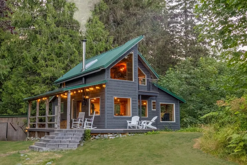 Rustic-Modern Cabin | Big Views + Barrel Sauna - Image 1