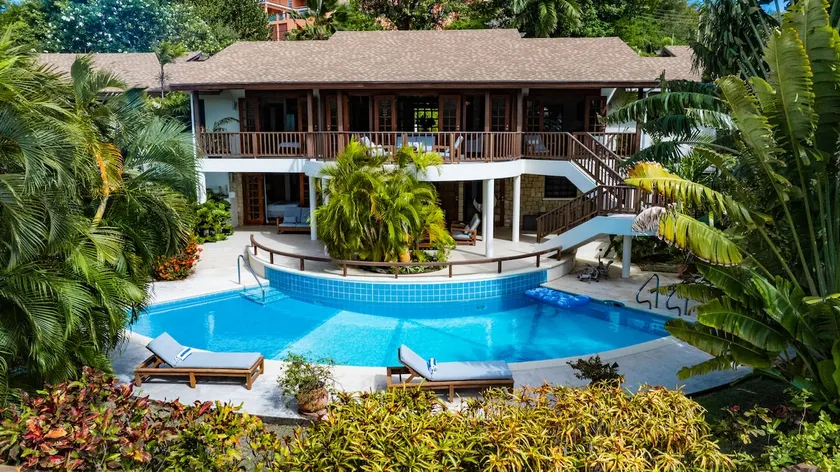 #1 in Grenada! PRIVATE 2-Acre Waterfront Retreat w/ Tennis Court, Housekeeping! - Image 1