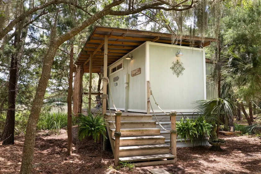 Serene Marsh front Bungalow | Private Deck - Image 1