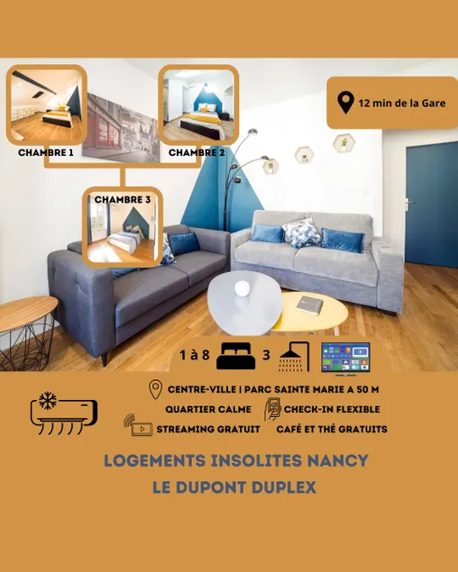 ♥The Dupont♥ ★Netflix★Clim★Fiber Wifi★OscarNewHome★ - Image 1