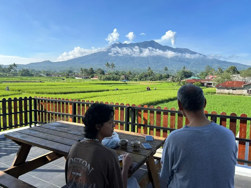 Koto Hills Homestay w mountain n rice field view - Image 1