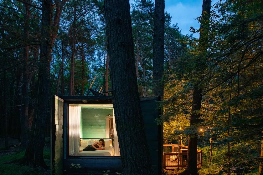 40-Foot Container Cabin in the Catskills - Image 1