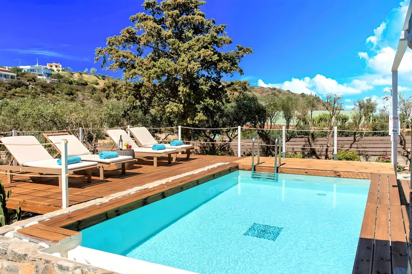 Cretan Lodge Heated Pool - Image 1