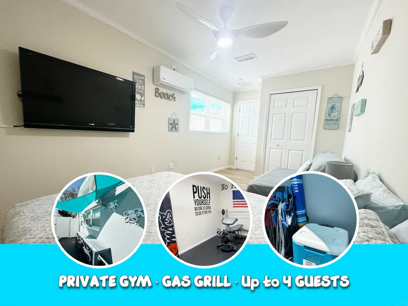 Private Suite · Patio · BBQ · GYM · Beach: 5 Miles - Image 1