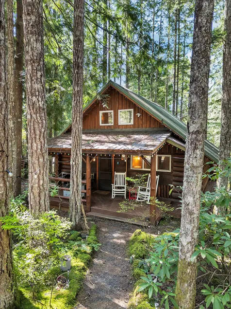 Charming Log Cabin at Lake Cushman - Image 1