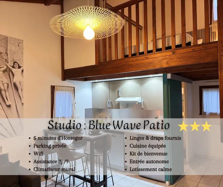 Blue Wave Patio, 5 mins walk to Hossegor center - Image 1
