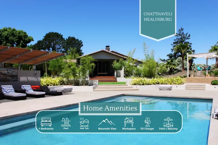 Wine Country Gem | Pool | Hot tub | BBQ - Image 1