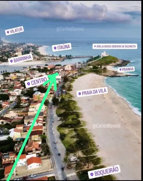 Downtown Saquarema, right on Vila Beach - Image 1