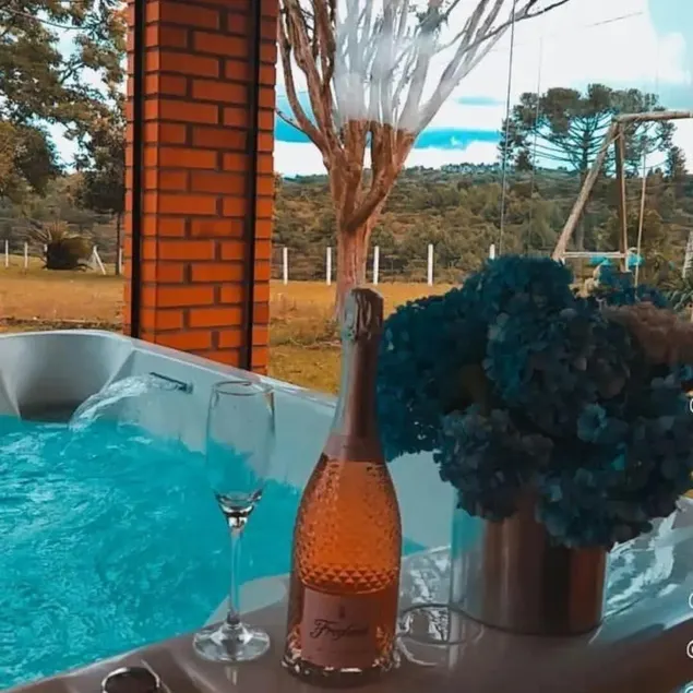 Chalet with Jacuzzi and Swimming Pool _ Miratami Estate - Image 1