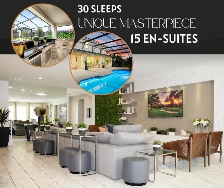 UNIQUE MASTERPIECE|15 Suites|Sleeps 30 - Image 1