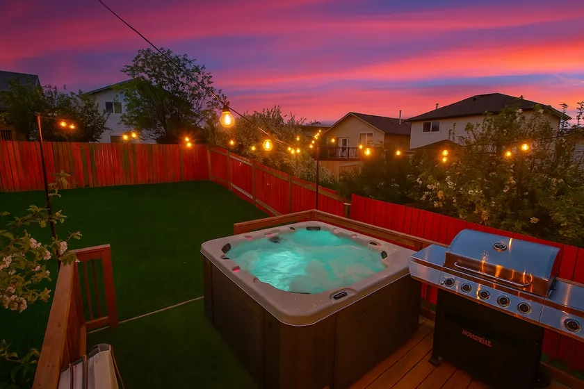 *Spa Oasis Home*Hot Tub*King Bed*BBQ*Garage*Pets! - Image 1