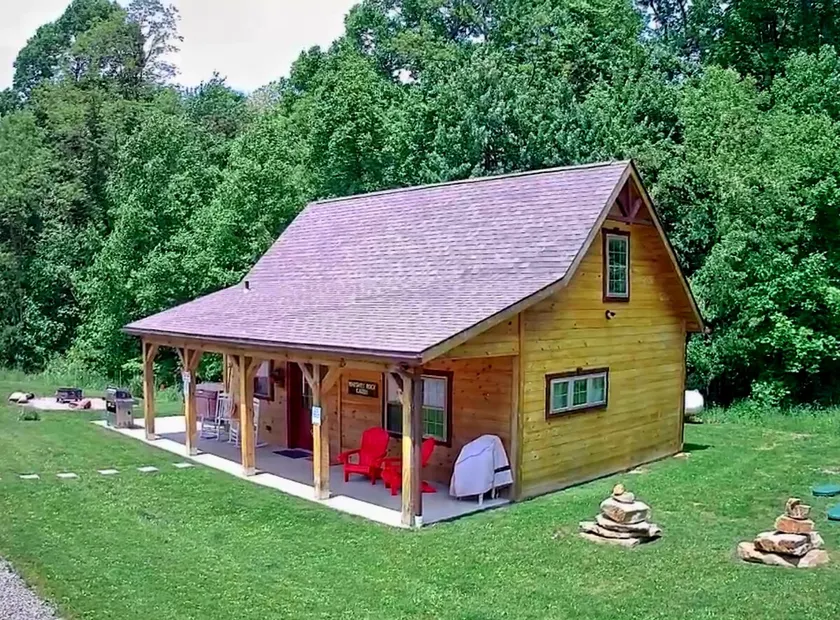 Exceptionally Private Rustic Luxury Cabin adjacent to 16,000 acres of Gamelands - Image 1