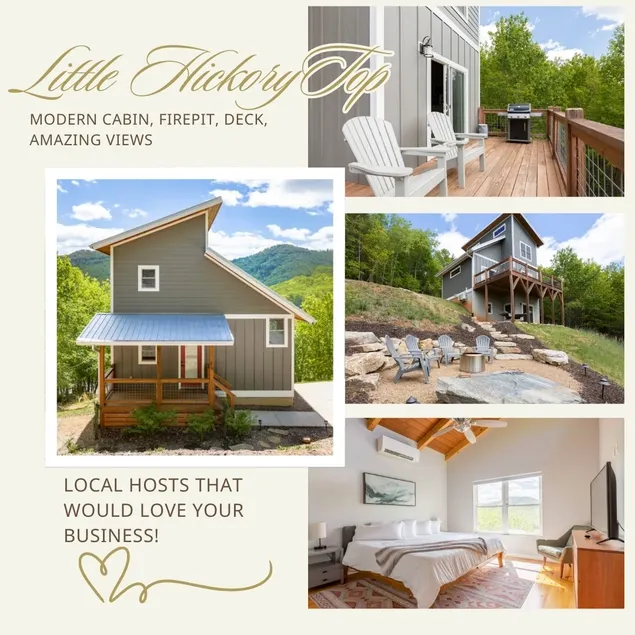 Little Hickory Top - Views, Firepit, Close to AVL! - Image 1