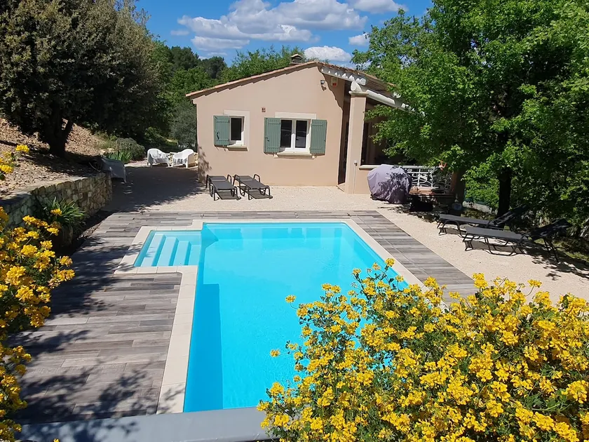 Villa with heated pool, view on the Ventoux. - Image 1