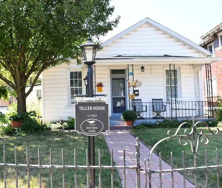 Dr. IsaacTeller House- Piqua Mayor-1837 - Image 1