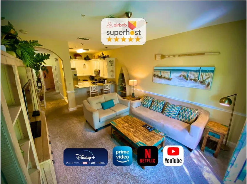 3/2 Lake View King Bed Disney Family Condo Resort - Image 1