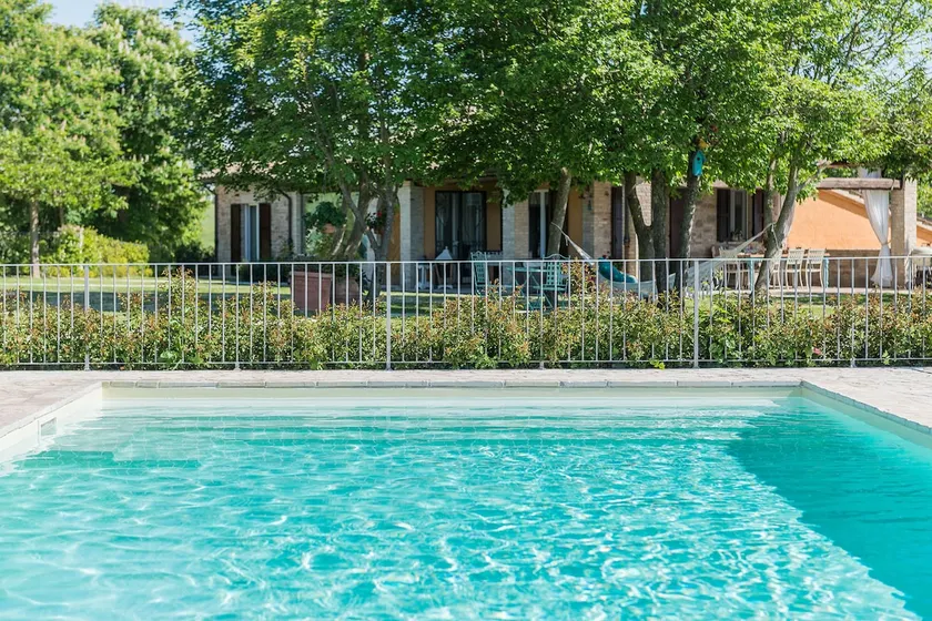 Privat hus med pool, wi-fi, kæledyr tilladt, aircondition, Marche - Image 1