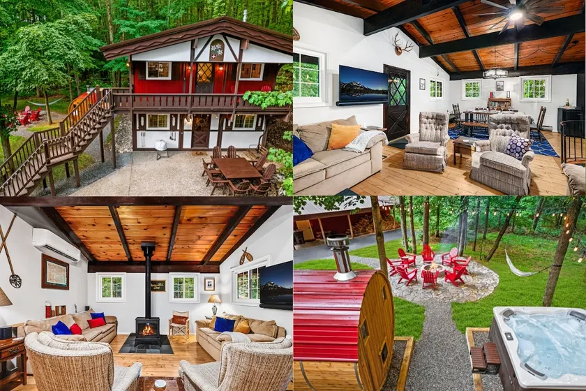 Chalet Rückzugsort | Whirlpool, Sauna & Feuerstelle - Image 1