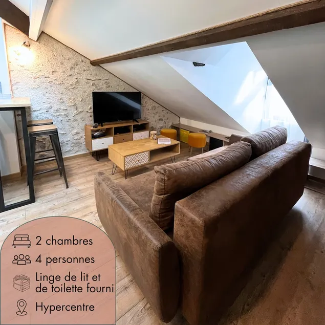 Le Duplex Chartrain - Séjour au cœur de Blois - Image 1