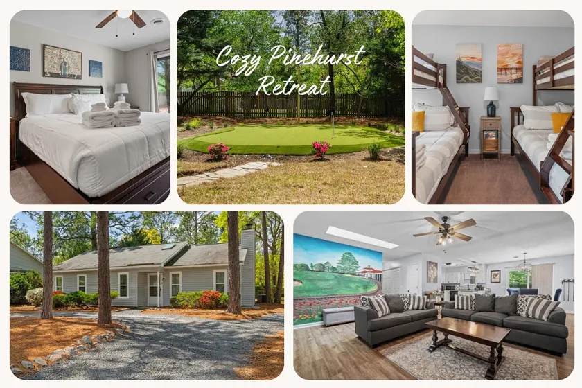 Cozy Pinehurst 2BR Apartment w/3 Beds • Across from Pinehurst #6 • Firepit - Image 1
