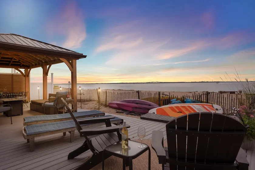 Beachfront Sunsets At Oakwood Beach - Image 1