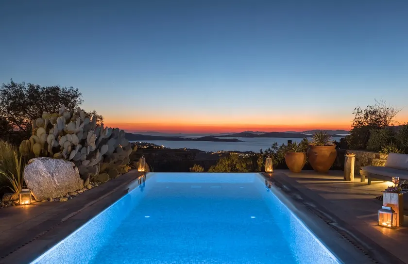 Villa Mykonian Ode with Stunning Sunrise & Sunset Views - Image 1