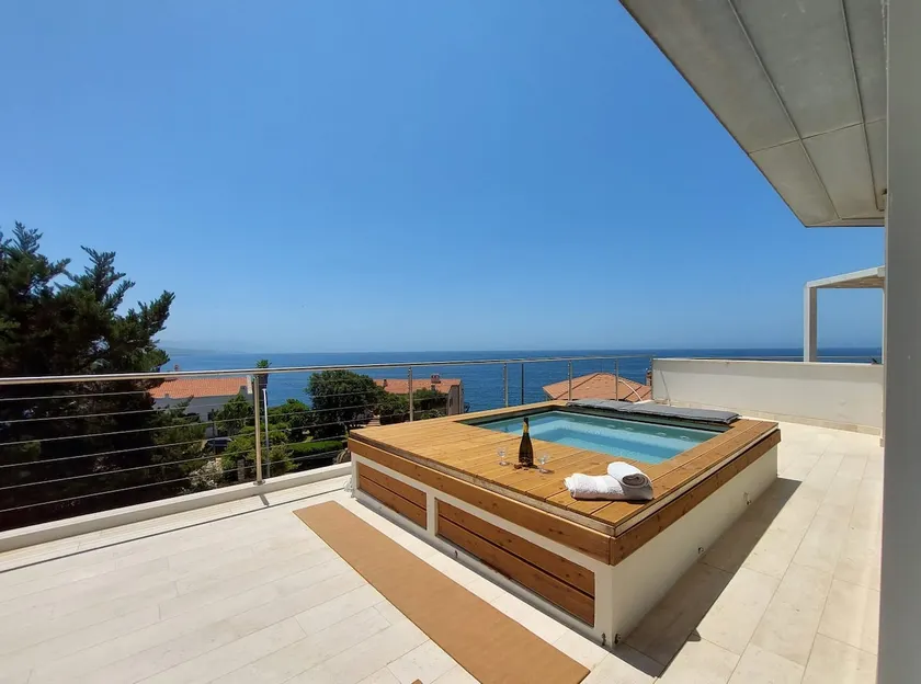 Luxury Seafront Villa with Rooftop Pool & Stunning Sea Views - Image 1