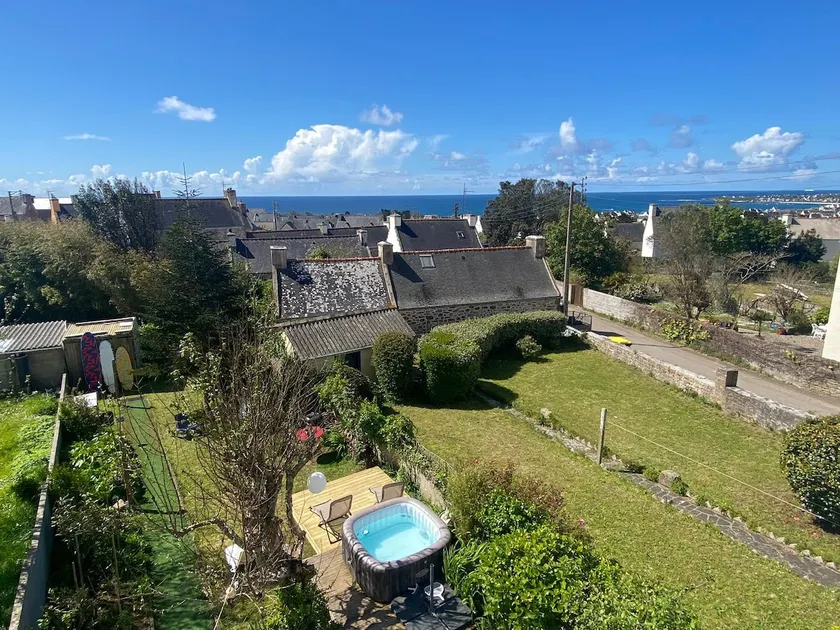 Vacation home for 6/8 people, sea view, jacuzzi, surfing - Image 1